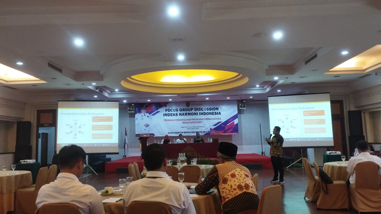 Diskominfo Hadir dalam FGD Indeks Harmoni Indonesia di Metro Park Hotel